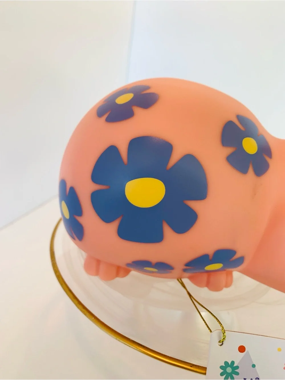NEW Disney Parks it’s a small world Light-Up Hippo Desk Top Lite Figure NWT